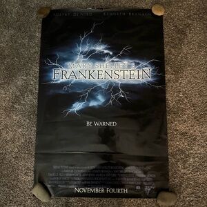 Mary Shelley’s Frankenstein Original 27 X 40 Theatrical Movie Poster